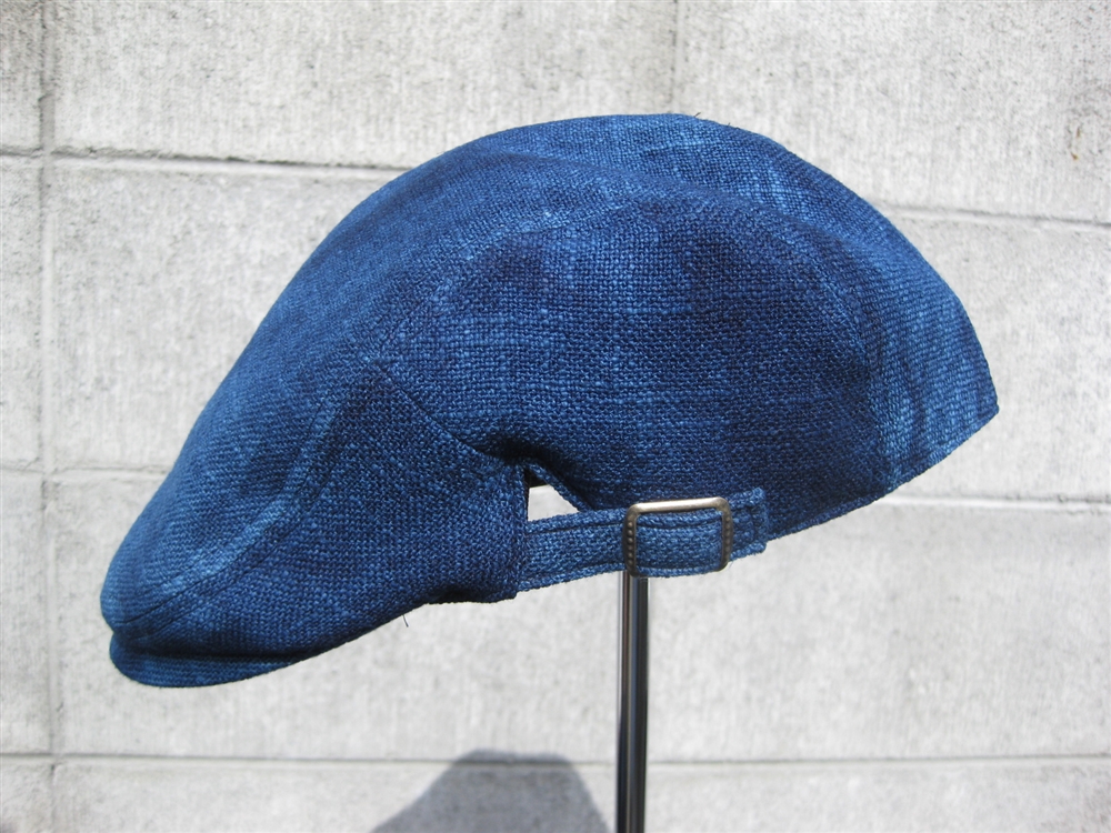 阿波藍ハンチング帽 